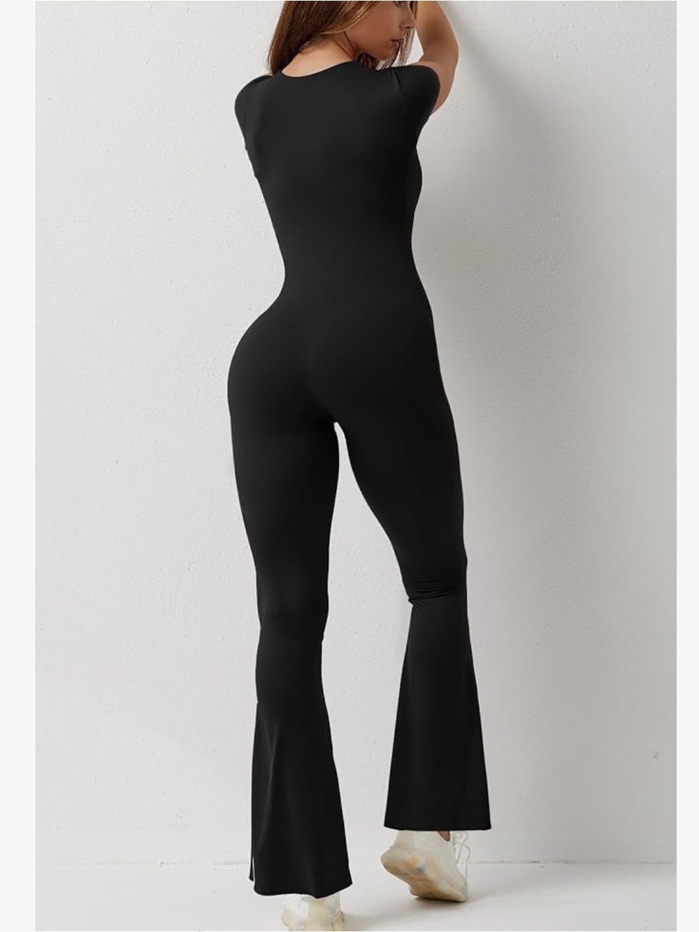 Qinsen Short Sleeve Jumpsuit - Picture 2 of 3
